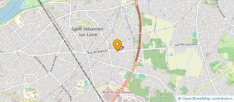 localisation de l'entreprise MONSIEUR VINCENT MOREAUX  SAINT-SEBASTIEN-SUR-LOIRE