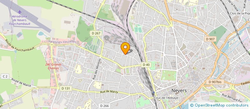 localisation de l'entreprise MONSIEUR VINCENT MOREL à NEVERS
