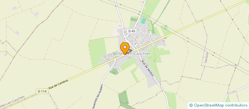 localisation de l'entreprise MONSIEUR VINCENT MORELLE DELOFFRE à VILLERS-EN-CAUCHIES
