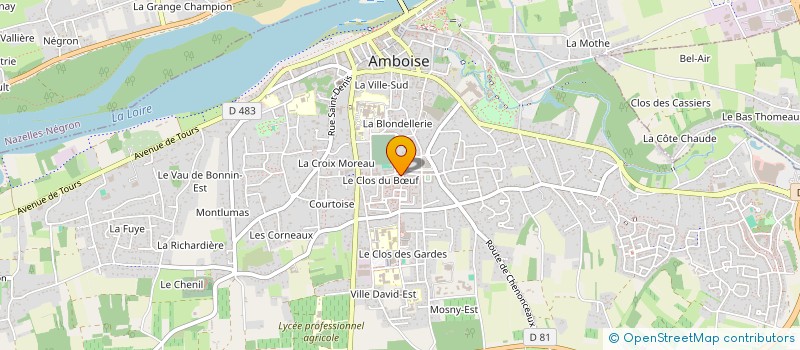 localisation de l'entreprise MONSIEUR VINCENT MORELLO  AMBOISE