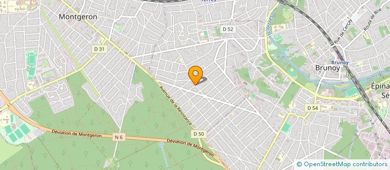 localisation de l'entreprise MONSIEUR VINCENT MORENO  YERRES