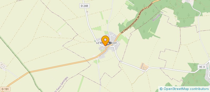 localisation de l'entreprise MONSIEUR VINCENT MORIN  VILLENEUVE-SUR-AUVERS