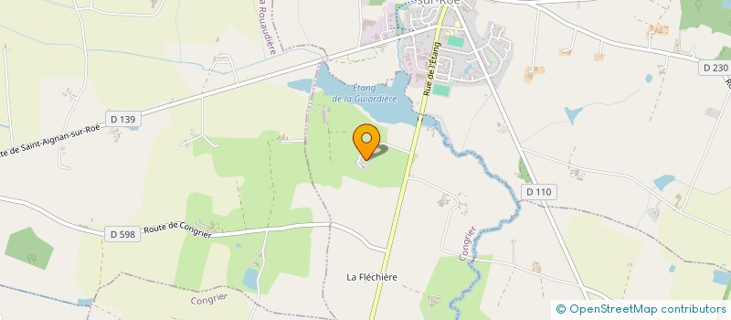 localisation de l'entreprise MONSIEUR VINCENT MORIN  BOUCHAMPS LES CRAON