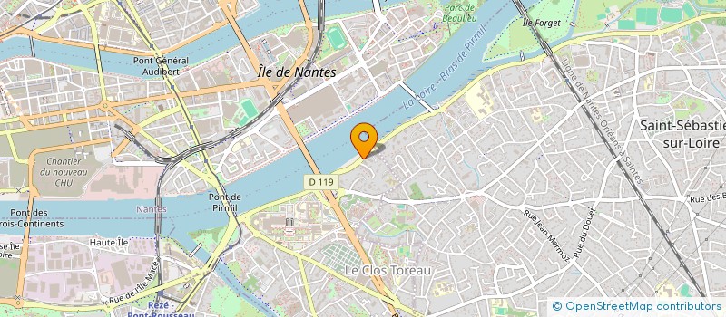 localisation de l'entreprise MONSIEUR VINCENT MORINIERE à NANTES
