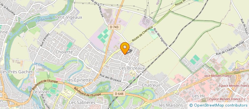 localisation de l'entreprise MONSIEUR VINCENT MORISSET à NIORT