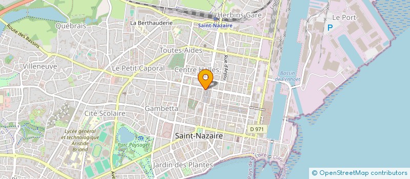 localisation de l'entreprise MONSIEUR VINCENT MORISSON  SAINT-NAZAIRE