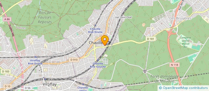 localisation de l'entreprise MONSIEUR VINCENT MORIVAL à CHAVILLE