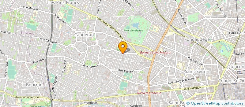 localisation de l'entreprise MONSIEUR VINCENT MORLIER à BORDEAUX