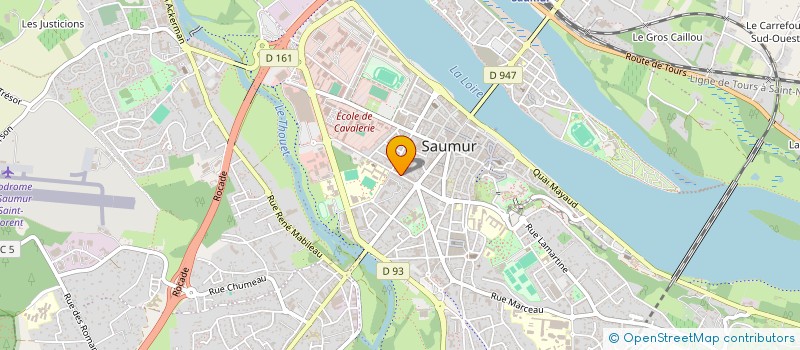 localisation de l'entreprise MONSIEUR VINCENT MORTOIRE  SAUMUR