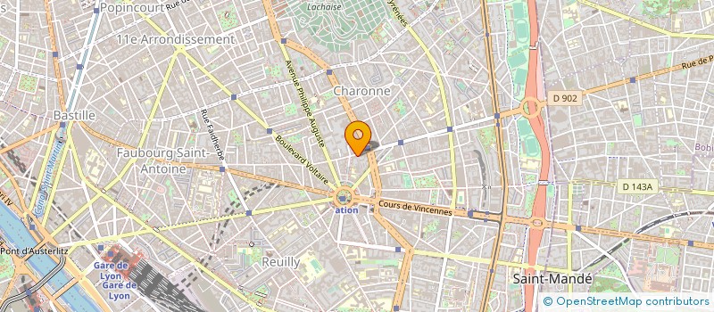 localisation de l'entreprise MONSIEUR VINCENT MOUCHEZ à PARIS