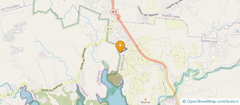 localisation de l'entreprise MONSIEUR VINCENT MOUGIN  SAINTE-LUCE