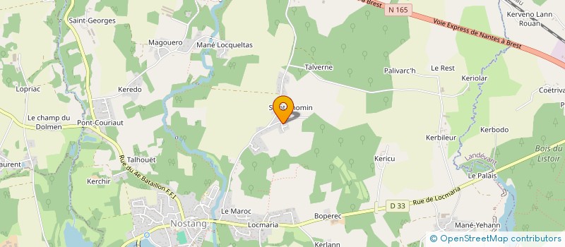 localisation de l'entreprise MONSIEUR VINCENT MOUILLERON  NOSTANG