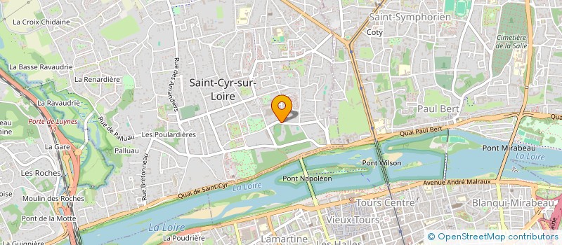 localisation de l'entreprise MONSIEUR VINCENT MOULARD  SAINT-CYR-SUR-LOIRE