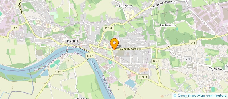 localisation de l'entreprise MONSIEUR VINCENT MOULES à TREVOUX