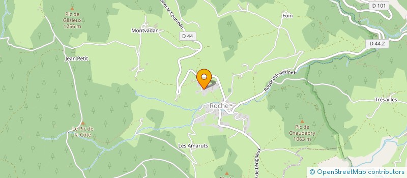 localisation de l'entreprise MONSIEUR VINCENT MOULIN  ROCHE