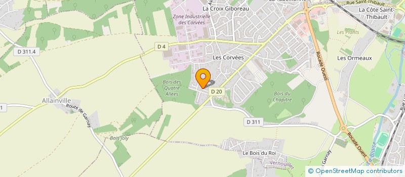 localisation de l'entreprise MONSIEUR VINCENT MOULIN à VERNOUILLET