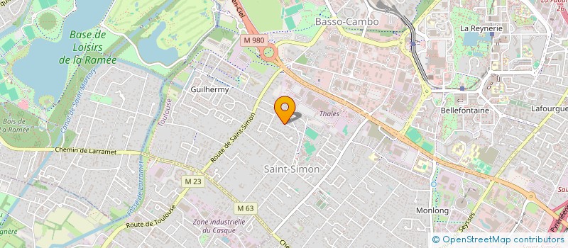 localisation de l'entreprise MONSIEUR VINCENT MOUNES  TOULOUSE