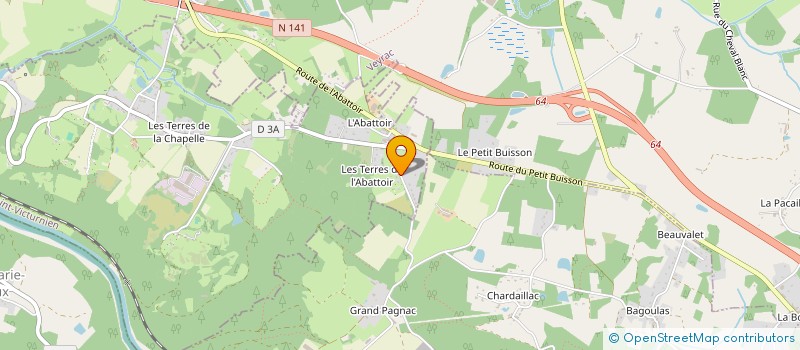 localisation de l'entreprise MONSIEUR VINCENT MOUNEYDIERE à SAINT-VICTURNIEN