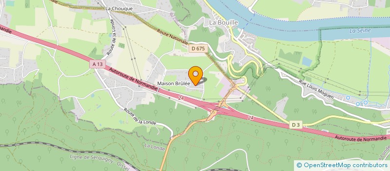 localisation de l'entreprise MONSIEUR VINCENT MOURON  SAINT-OUEN-DE-THOUBERVILLE