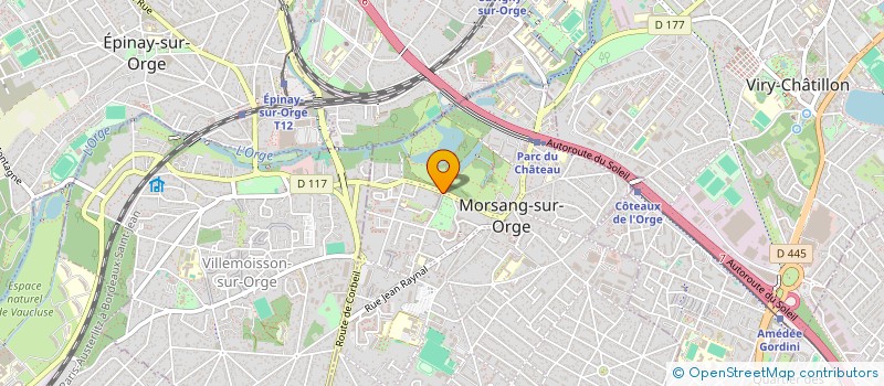 localisation de l'entreprise MONSIEUR VINCENT MOYSE à MORSANG-SUR-ORGE