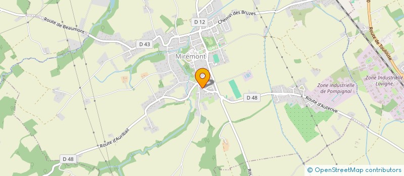 localisation de l'entreprise MONSIEUR VINCENT MUNIE  AURIBAIL