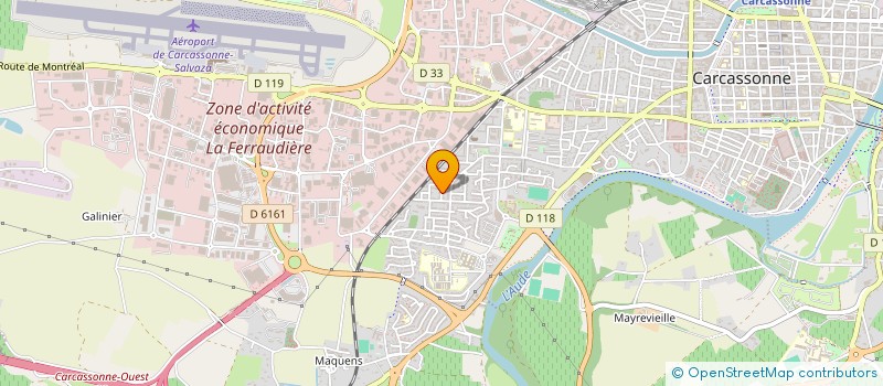 localisation de l'entreprise MONSIEUR VINCENT MUNIER à CARCASSONNE