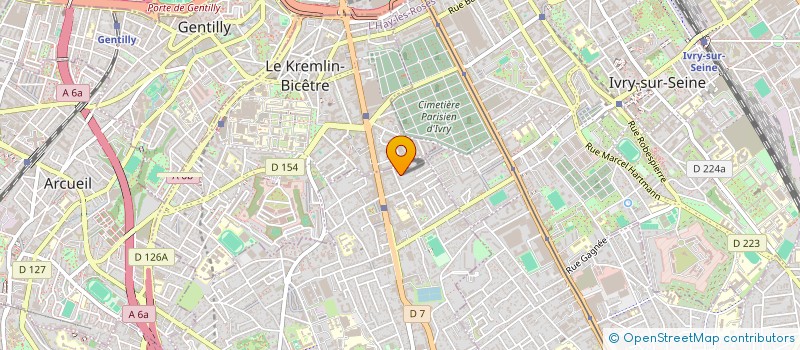 localisation de l'entreprise MONSIEUR VINCENT MUNOZ  VILLEJUIF