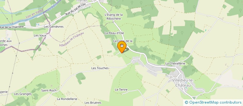 localisation de l'entreprise MONSIEUR VINCENT MUSSEROTTE  VILLEDIEU-LE-CHATEAU