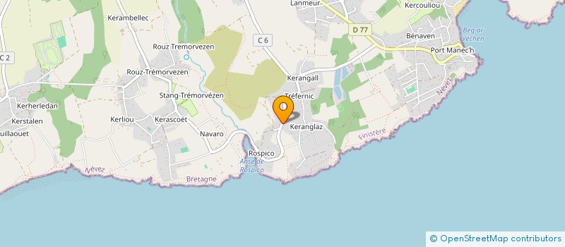 localisation de l'entreprise MONSIEUR VINCENT NABAT  NEVEZ