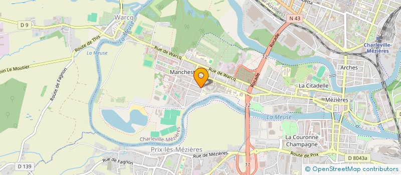 localisation de l'entreprise MONSIEUR VINCENT NAGEL  VILLERS-SEMEUSE