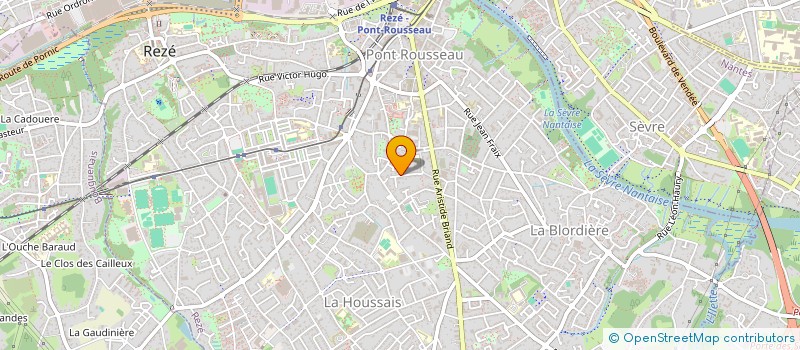 localisation de l'entreprise MONSIEUR VINCENT NAGOT  REZE