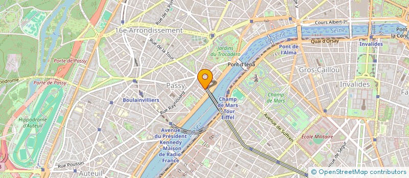 localisation de l'entreprise MONSIEUR VINCENT NATALI  PARIS