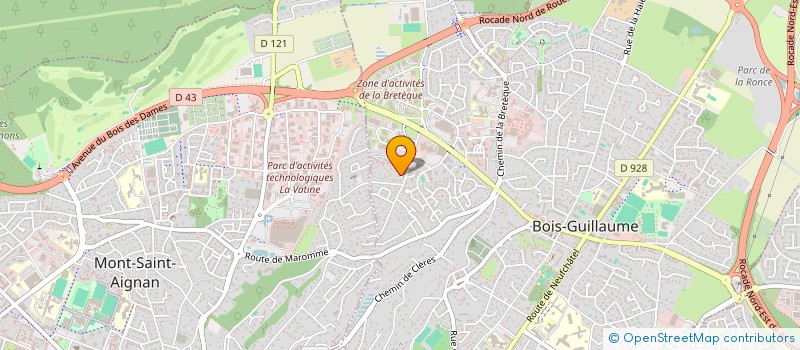 localisation de l'entreprise MONSIEUR VINCENT NEE à BOIS-GUILLAUME