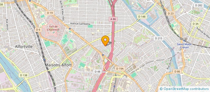 localisation de l'entreprise MONSIEUR VINCENT NEEL  MAISONS-ALFORT