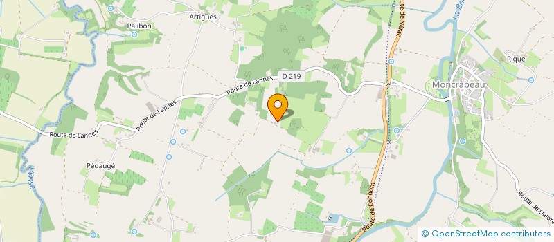 localisation de l'entreprise MONSIEUR VINCENT NEELS  MONCRABEAU