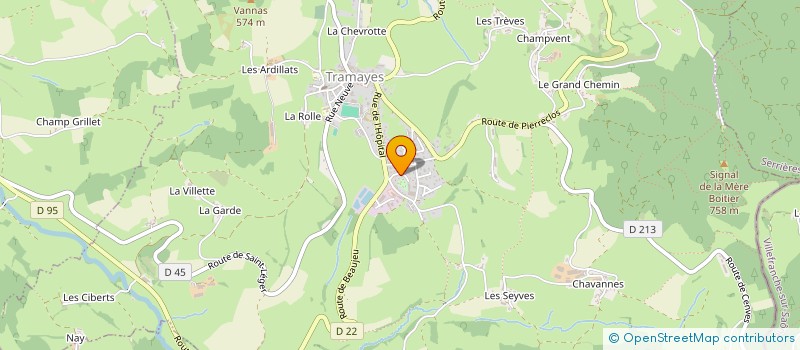 localisation de l'entreprise MONSIEUR VINCENT NEGNY à TRAMAYES