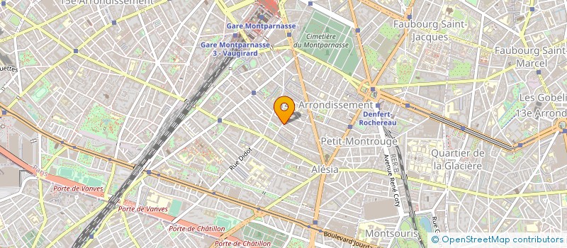 localisation de l'entreprise MONSIEUR VINCENT NICOLA  PARIS