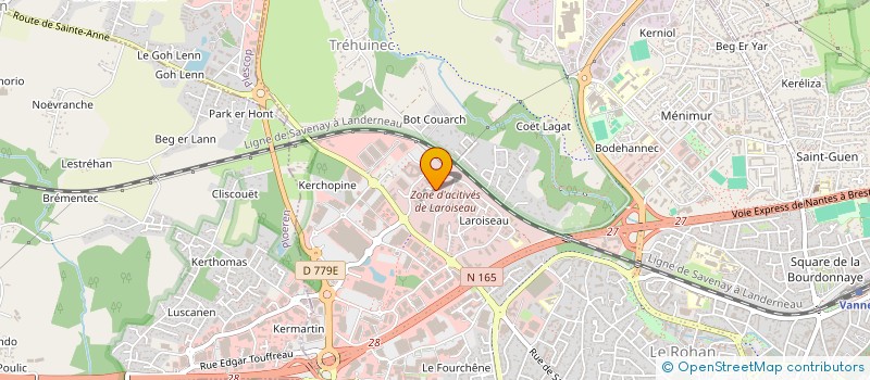 localisation de l'entreprise MONSIEUR VINCENT NICOLAS à VANNES