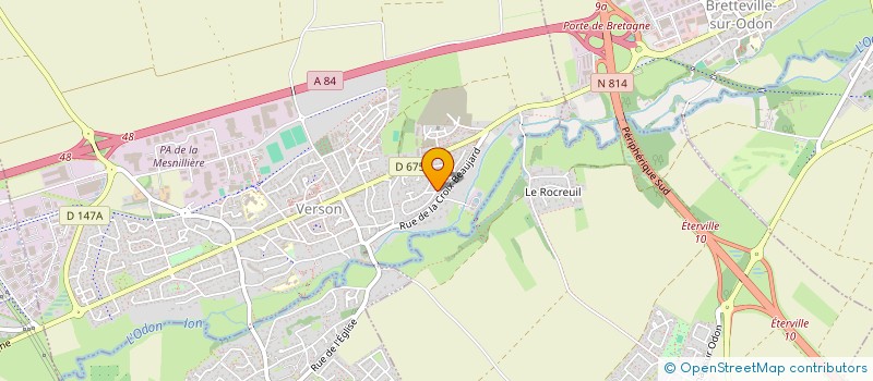 localisation de l'entreprise MONSIEUR VINCENT NICOLLE à CAEN