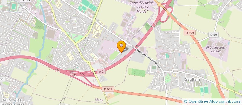 localisation de l'entreprise MONSIEUR VINCENT NICOLLE  MARLY