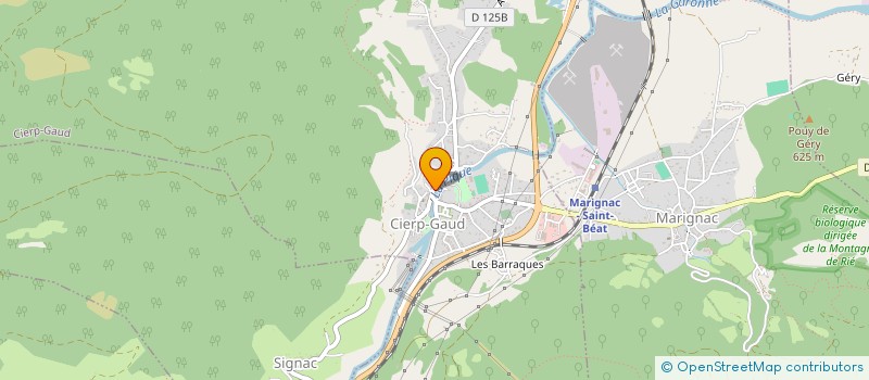 localisation de l'entreprise MONSIEUR VINCENT NICOLLET  SAINT-BEAT-LEZ