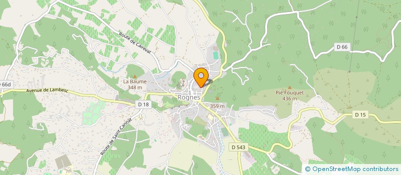 localisation de l'entreprise MONSIEUR VINCENT NICOTRI à ROGNES