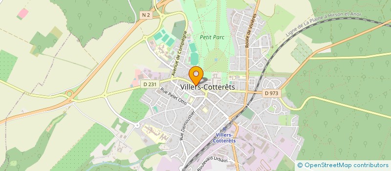 localisation de l'entreprise MONSIEUR VINCENT NIVART à VILLERS-COTTERETS