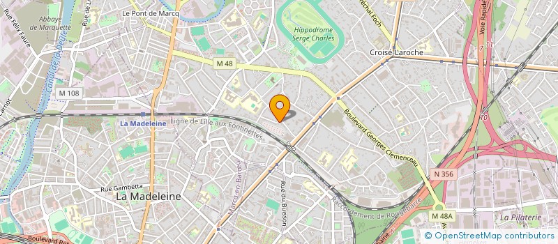 localisation de l'entreprise MONSIEUR VINCENT NOIRET à MARCQ-EN-BARŒUL