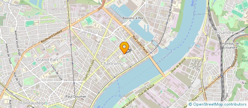 localisation de l'entreprise MONSIEUR VINCENT NORROY à BORDEAUX