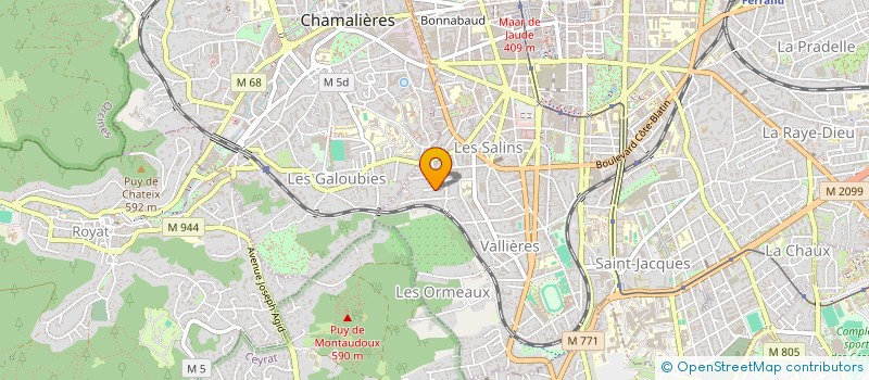 localisation de l'entreprise MONSIEUR VINCENT NOTON  CLERMONT-FERRAND