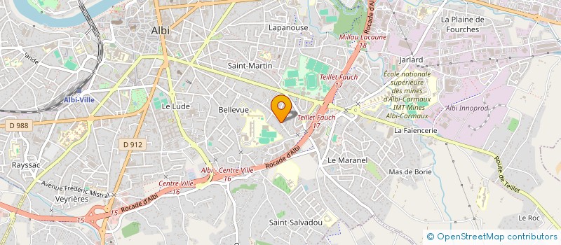 localisation de l'entreprise MONSIEUR VINCENT NOUVEL  BEAUCAIRE