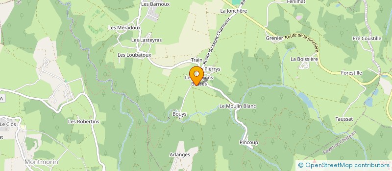 localisation de l'entreprise MONSIEUR VINCENT NOZAHIC  EGLISENEUVE-PRES-BILLOM