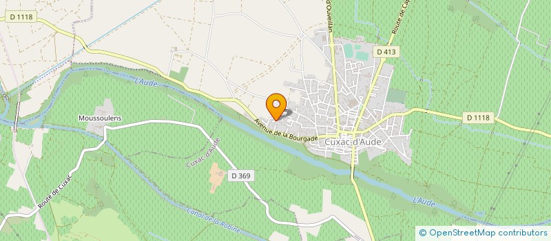 localisation de l'entreprise MONSIEUR VINCENT OLIVER à CUXAC-D'AUDE