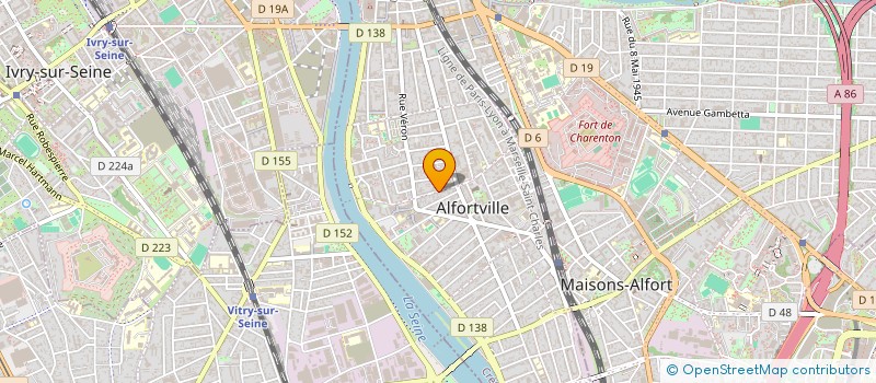 localisation de l'entreprise MONSIEUR VINCENT OLIVIER MIRANVILLE  ALFORTVILLE